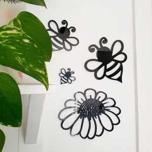 Wall Art Sets: Mini Bees & Daisy Set