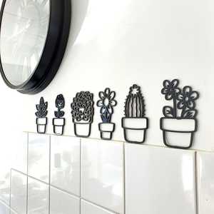 Mini Plant Pots Wall Art