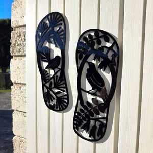 Wall Art Sets: Native Bird Jandals