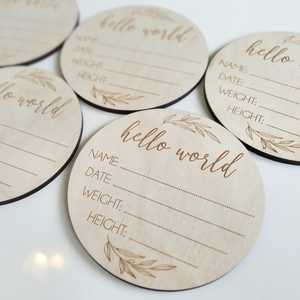 Hello World Announcement Disc