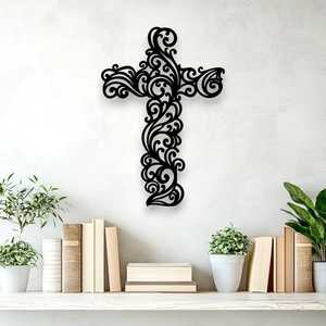 Koru Cross Wall Art