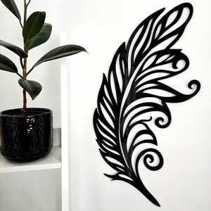 Feathers: Koru Feather Wall Art