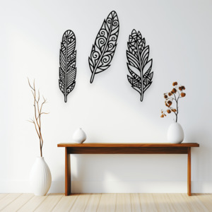 Feathers: Boho Feather Trio