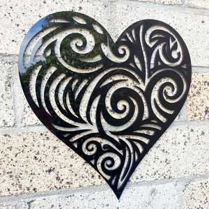 Hearts Home Decor: Koru Heart Wall Art