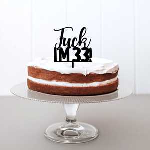 Cake Toppers: Witty Cake Topper
