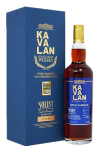 Taiwan Whisky: Kavalan Solist Vinho Barrique Single Cask Strength 700ml