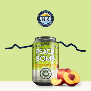 Other Spirits: Hawkes Bay Peach Bomb 330ml 4 Can