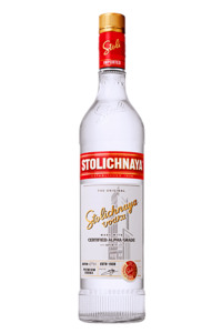 Stolichnaya The Original Pure Vodka 1L