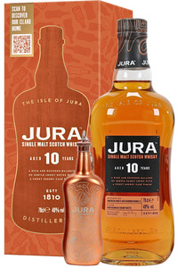 Islay: Jura 10yo 700ml + Travel Flask Gift Pack
