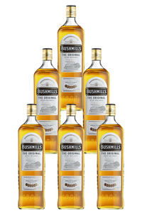 Irish Whiskey: Bushmills Original Irish Whiskey 1L 6 Pack Deal
