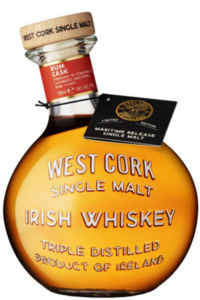 Irish Whiskey: West Cork Maritime Release Rum Cask Irish Single Malt 700ml