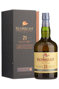 Irish Whiskey: Redbreast 21YO Single Pot Still Whiskey 700ml
