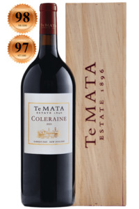 Te Mata Coleraine 2022 1.5L - Magnum in Wooden Box