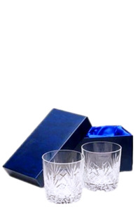 Gifts Accessories: Glencairn Skye Cut Crystal Tumbler Twin Pack - 1 Set