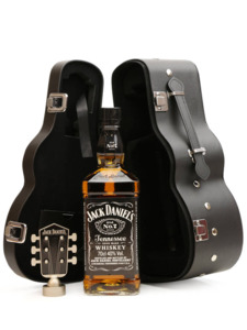 Jack Daniel's 700ml Guitar Case Gift Pack 700mL