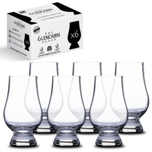 Gifts Accessories: Glencairn Whisky Nosing Glass - 6 Pack