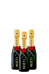 Wine 6pk 12pk Deals: Moet Chandon Brut 200ml 24 Pack -- Full Case Deal