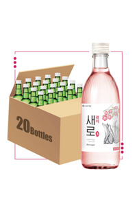 Liquor Korean: Chum Churum Zero Sugar Lychee Soju 12% 375ml 20 Pack - Full Case Deal
