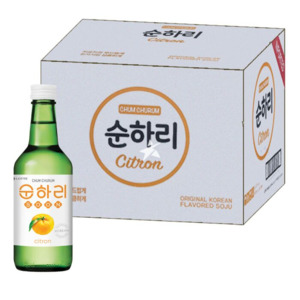 Liquor Korean: Chum Churum Citron Soju 12% 360ml 20 Pack - Full Case Deal