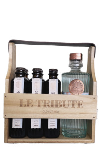 Le Tribute Gin 700ml & Tonic (200ml*6) Gift Set