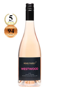 Wine: Soho Family Westwood Rose 2025 750ml - Waiheke Island