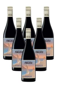 Wine: La Belle Angèle Gamay 2023 750ml 6 Pack - France