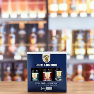 Scotch Single Malts: Loch Lomond Mini Gift Pack 3 x 50ml 46%