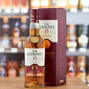 Glenlivet: Glenlivet 15 years old 'French Oak Reserve' 40%