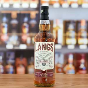 Blended Scotch Whisky: Langs 'Full and Smoky' 43%