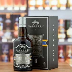 Limited Edition Rare Whisky Gift Ideas: Wolfburn '1821 - 200th Anniversary' 50%