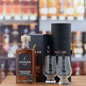 Gifts Accessories: Lochlea Cask Strength & Glencairn Travel Case