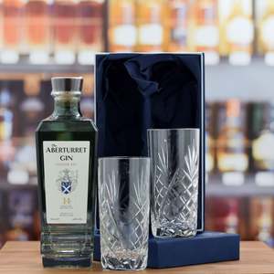 Gifts Accessories: Aberturret Gin & Glencairn 'Skye' Highballs