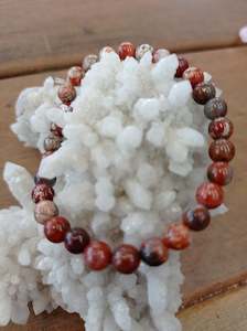 Jewellery: Poppy Jasper 6mm Bracelet