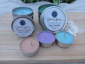Aromatherapy: Soy Tin Candles