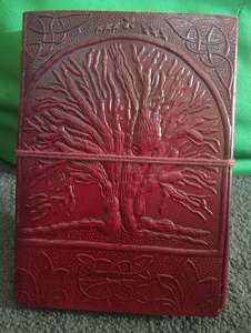 Journals Books: Leather Journal- Tree of Life