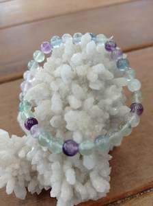 Jewellery: Fluorite 6mm Bracelet