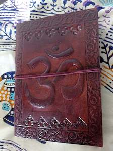 Journals Books: Leather Journal- OM