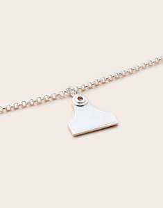 High Country Cattle Tag Necklace Large