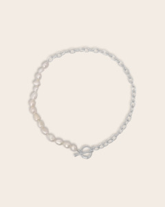 Chains: Vow Valley x Mini Gate Chain Necklace Silver