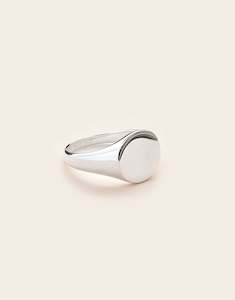 Engravable: High Country Signet ring