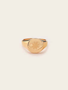 Rings All: Starkeeper Bright Star Signet Ring