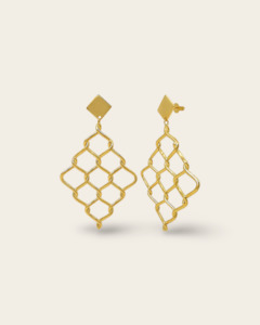 Earrings: Heritage Fence Drop Earrings