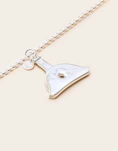 High Country Large Shepherd Whistle Necklace - 3.4mm Rolo chain