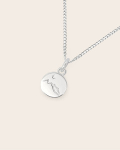 *Pre-order* Starkeeper Moon mountain necklace