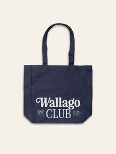 Products: Wallago Club canvas Tote Bag