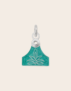 Cowgirl Pop Cattle Tag Pendant