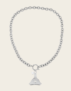 Cowgirl Pop Floral Whistle Cable Chain Necklace