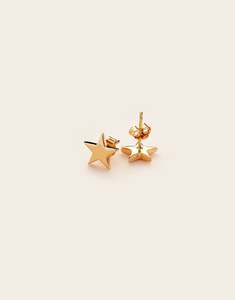 Good As Gold: Starkeeper Bright Star Studs Gold Plated