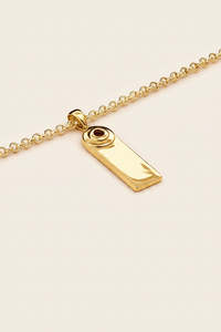Good As Gold: High Country Flock Sheep Tag Necklace Gold Plated