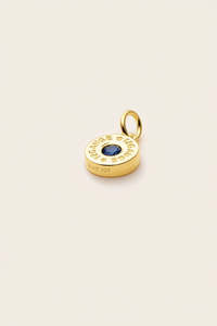 Good As Gold: Heritage 12 Gauge Charm - Blue Gold Plated